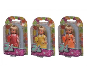 Dukker, Bamser & Utstyr - SIMBA DICKIE GROUP Evi LOVE - Fruit Ice Cream Doll Assorted (12cm) - 105733562