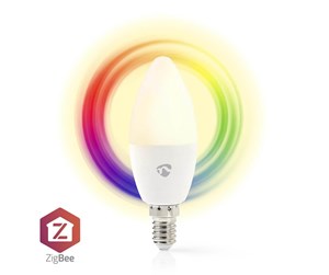 Smarthus - Nedis SmartLife Fullfarge LED-Pære - ZBLC10E14