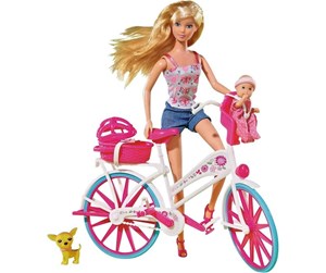 Dukker, Bamser & Utstyr - SIMBA DICKIE GROUP Steffi LOVE - Bike Tour Doll 29cm - 4006592590505