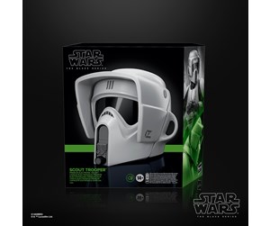 Rollelek - Hasbro Star Wars The Black Series Scout Trooper Premium Electronic Roleplay Helmet - F69115J00