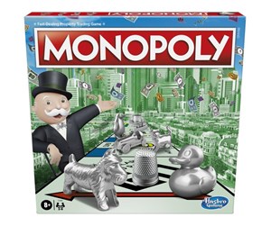 Brettspill & Puslespill - Hasbro Monopoly Classic - C1009780B