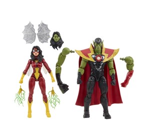 Figurer - Hasbro Marvel Legends Series - Skrull Queen and Super-Skrull 15cm - F70855J00