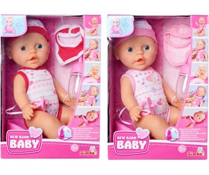 Dukker, Bamser & Utstyr - SIMBA DICKIE GROUP New Born Baby Doll 30cm Assorted - SI-5037800