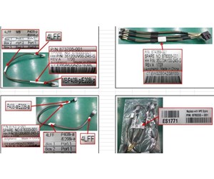 Scsi - HP E SAS internal cable kit - 875172-B21