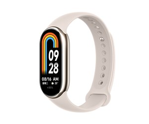 Smartklokke, Smartwatch & Sportsklokke - Xiaomi Smart Band 8 - Champagne Gold - BHR7166GL