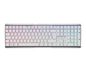 Tastatur - Cherry 3.0S - Gamingtastatur - Tysk - Hvit - G80-3872LYADE-0