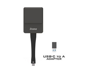 Nettverksadapter - iiyama WP D002C Wireless presentation USB-C dongle - WP D002C