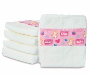 Dukker, Bamser & Utstyr - SIMBA DICKIE GROUP New Born Baby 5 Diapers for Dolls - 105560019