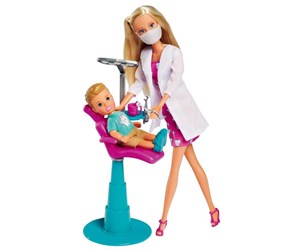 Dukker, Bamser & Utstyr - SIMBA DICKIE GROUP Steffi LOVE - Dentist Doll 29cm - 105733514