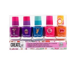 Rollelek - CREATE IT! Beauty Color Changing Nail Polish 5pcs - 84148