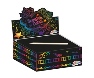 Små gaver til barn - Grafix Magic Scratch Sheets 100 sheets - 550009