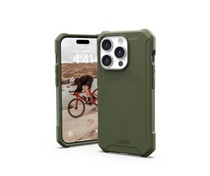 Mobil - Deksel og etui - UAG Essential Armor MagSafe - olive drab - iPhone 15 Pro - 114276117272