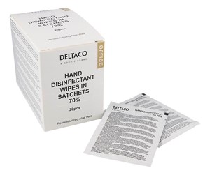 Rengjøring - Deltaco CK1039 disinfecting wipes - CK1039