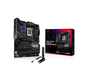 Hovedkort - ASUS ROG STRIX Z790-E GAMING WIFI II Hovedkort - Intel Z790 - Intel LGA1700 socket - DDR5 RAM - ATX - 90MB1FC0-M0EAY0