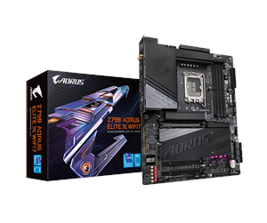 Hovedkort - GIGABYTE Z790 AORUS ELITE X WIFI7 Hovedkort - Intel Z790 - Intel LGA1700 socket - DDR5 RAM - ATX - Z790 A ELITE X WIFI7