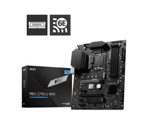 Hovedkort - MSI PRO Z790-S WIFI Hovedkort - Intel Z790 - Intel LGA1700 socket - DDR5 RAM - ATX - PRO Z790-S WIFI