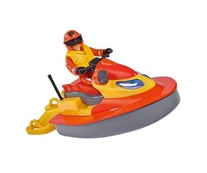 Leketøysbil - SIMBA DICKIE GROUP Fireman Sam Juno Jetski with Figure - 109252570