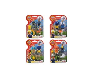 Figurer - SIMBA DICKIE GROUP Fireman Sam Doublepack IV Figures 7.5cm Assorted - 109252515