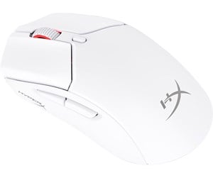 Mus - HyperX Pulsefire Haste 2 Wireless - White - Mus - Optisk - 6 - Hvit - 6N0A9AA