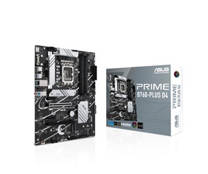 Hovedkort - ASUS PRIME B760-PLUS D4 (V2) Hovedkort - Intel B760 - Intel LGA1700 socket - DDR4 RAM - ATX - 90MB1CW0-M1EAY0