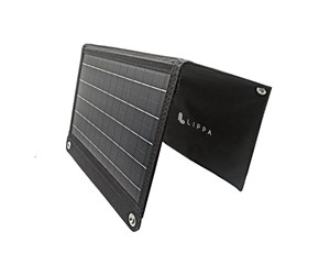 Mobil - Adaptere og ladere - Lippa 15W Solar Panel 2 x USB-A Output - LPSP15