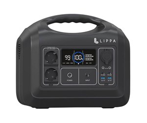 Kraftstasjon - Lippa power station 992 Wh - Black - LPPS-992