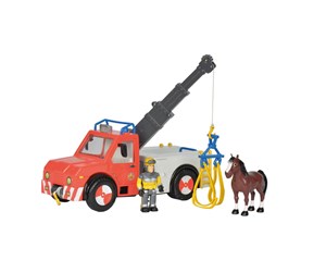 Leketøysbil - SIMBA DICKIE GROUP Fireman Sam Phoenix Tow Truck with Horse - 109252575