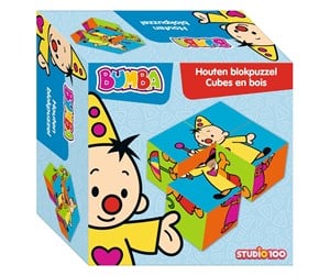 Puslespill - Studio 100 Bumba Wooden Block Puzzle 4pcs. - MEBU00005290