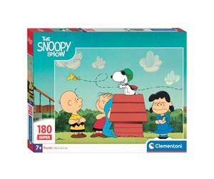 Puslespill - Clementoni Jigsaw Puzzle Peanuts Snoopy 180pcs. - 29065