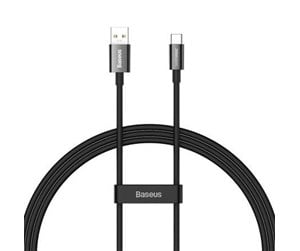 USB - Baseus Superior Series Cable USB to USB-C 65W PD 1m (black) - CAYS000901