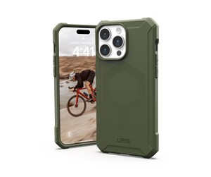 Mobil - Deksel og etui - UAG Essential Armor MagSafe - olive drab - iPhone 15 Pro Max - 114296117272