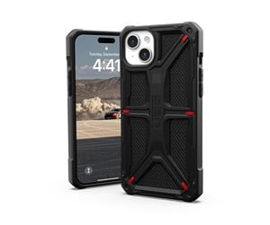 Mobil - Deksel og etui - UAG Monarch - kevlar black - iPhone 15 Plus - 114309113940