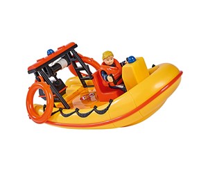 Leketøysbil - SIMBA DICKIE GROUP Fireman Sam Neptune Lifeboat with Figure - 109252571