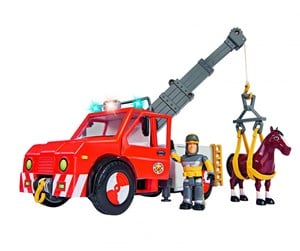 Leketøysbil - SIMBA DICKIE GROUP Fireman Sam Phoenix incl. Figurine and Horse - 109258280