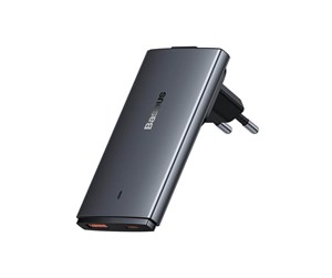 Mobil - Adaptere og ladere - Baseus GaN5 65W 1x USB-C 1x USB-A - Black - CCGP150113