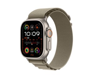 Smartklokke - Tilbehør - Apple 49mm Olive Alpine Loop - Medium - MT5U3ZM/A