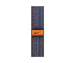 Smartklokke - Tilbehør - Apple 41mm Game Royal/Orange Nike Sport Loop - MTL23ZM/A