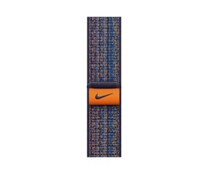 Smartklokke - Tilbehør - Apple 45mm Game Royal/Orange Nike Sport Loop - MTL53ZM/A