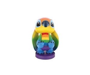 Spill - Tilbehør - Cable Guys Lilo & Stitch: Rainbow Stitch Original Controller and Phone Holder 21.5cm - Accessories for game console - 5060525896057