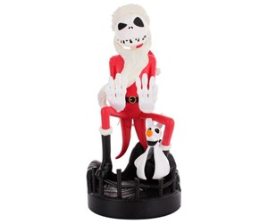 Spill - Tilbehør - Cable Guys The Nightmare Before Christmas: Jack Skellington In Santa Suit Original Controller and Phone Holder 21.5cm - Accessories for game console - 5060525896149