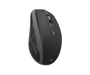 Mus - Logitech MX Anywhere 2S Wireless Mouse (BT) - Graphite - Mus - Laser - 7 - Grå - 910-007230