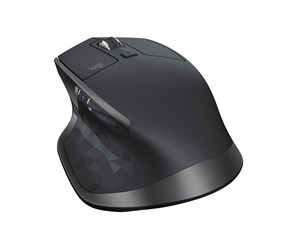 Mus - Logitech MX Master 2S Wireless Mouse (BT) - Graphite - Ergonomisk mus - Laser - 7 - Svart - 910-007224