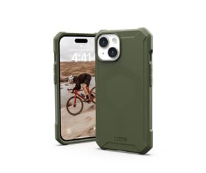 Mobil - Deksel og etui - UAG Essential Armor MagSafe - olive drab - iPhone 15 - 114288117272