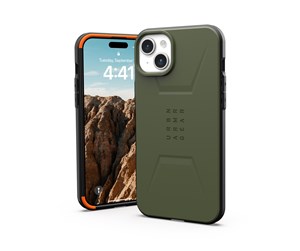 Mobil - Deksel og etui - UAG Civilian MagSafe - olive drab - iPhone 15 Plus - 114306117272