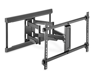 Veggmontering, AV-braketter & AV-møbler - DIGITUS DA-90454 mounting kit - full-motion - for curved / flat panel - matte black 60 kg 80" 200 x 100 mm - DA-90454