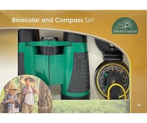 Utendørsleker - Nature Explore Binocular and Compass Set - 60210