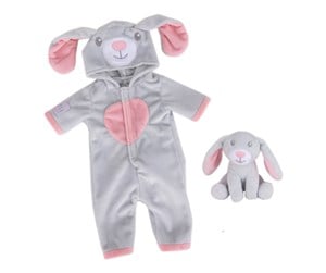 Dukker, Bamser & Utstyr - Tiny Treasures My First  Bunny Outfit 36 cm - LIN30481