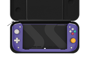 Spill - Tilbehør - CRKD Retro Purple Limited Edition with Carry Case - Controller - Nintendo Switch - NS000475