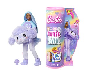 Dukker, Bamser & Utstyr - Barbie Cutie Reveal Cozy Cute Tees Poodle Doll 30cm - HKR05