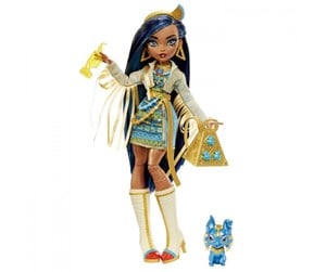 Dukker, Bamser & Utstyr - Mattel Monster High - Doll with Pet - Cleo 25cm - HHK54